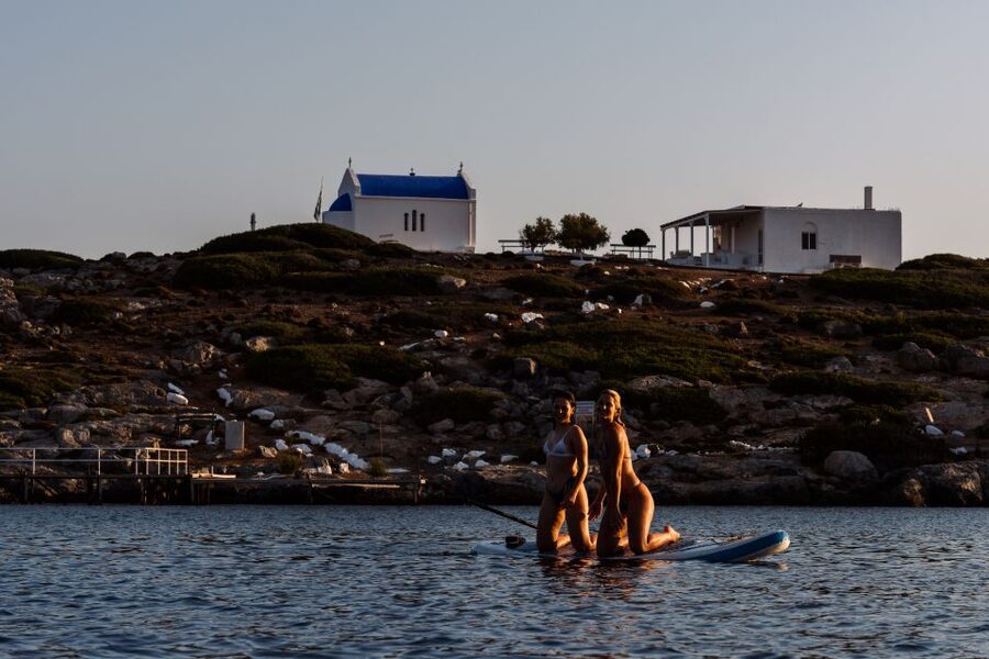 Heraklion: Dia Island Sailing Cruise with Snorkeling - The open-water crossing to Dia Island