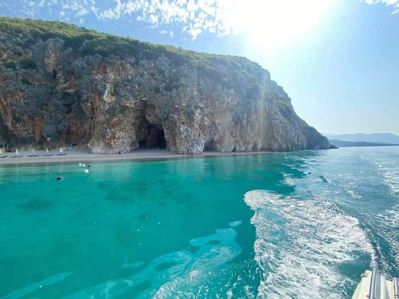 Himara: Albanian Riviera Boat Tour with Swimming stops - Pigeons Cave and the longest swimming break