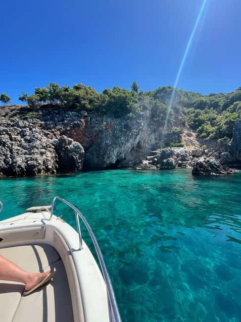 Himara: Albanian Riviera Boat Tour with Swimming stops - Meeting at Himara’s central dock