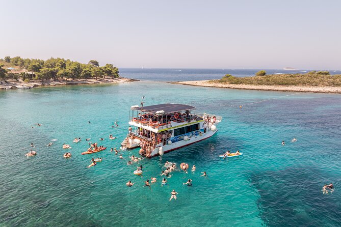Hvar, Brač & Pakleni islands cruise with lunch & drinks from Split & Trogir - A full day from Split, with the Adriatic doing most of the work