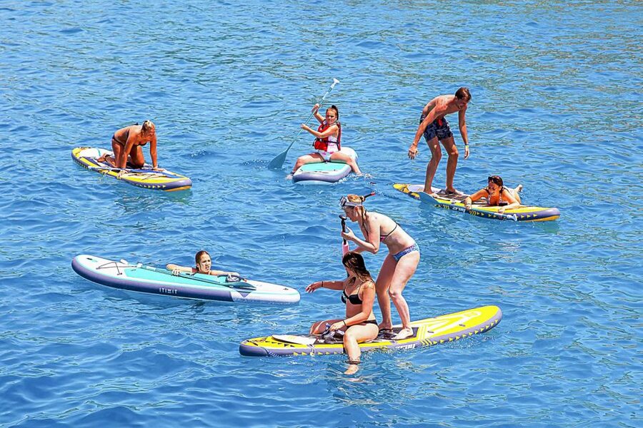 Ibiza: Beach Hopping Cruise w/ Paddleboard, Food, & Drinks - What you actually eat and drink
