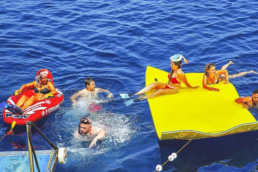 Ibiza: Beach Hopping Cruise w/ Paddleboard, Food, & Drinks - The crew, safety, and atmosphere