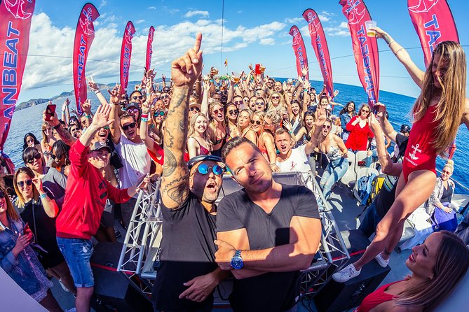 Ibiza Ocean Club Boat Party with 3 Hours Premium Drinks and DJ - Music, dancing, and the social side