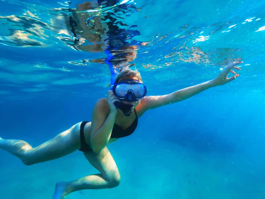 Ibiza: Snorkeling and SUP Paddle, Beach and Cave Boat Tour - Cruising Ibiza’s west coast