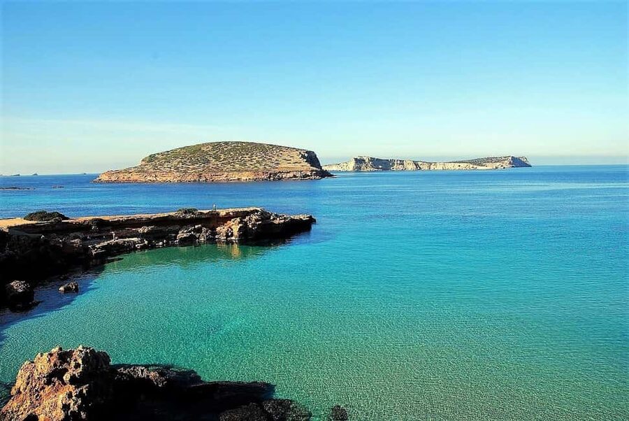 Ibiza: Snorkeling and SUP Paddle, Beach and Cave Boat Tour - The sea cave, if conditions allow