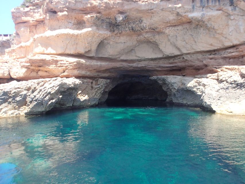 Ibiza: Snorkeling and SUP Paddle, Beach and Cave Boat Tour - Meeting the boat at San Antonio