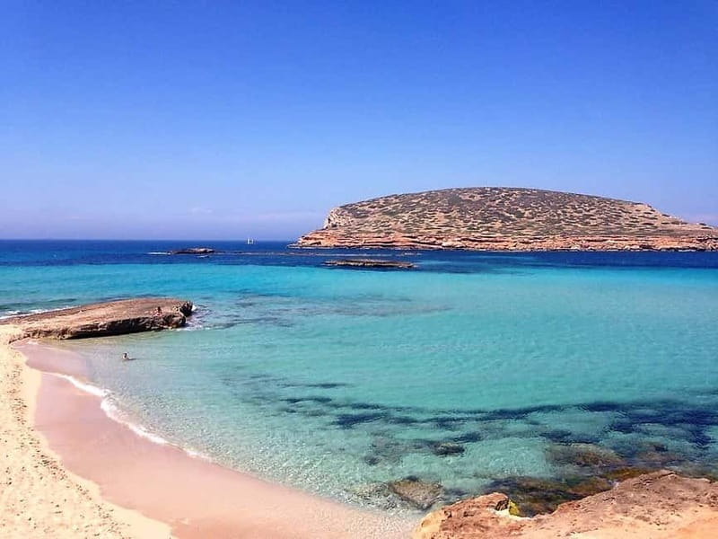 Ibiza: Snorkeling, Sunset Beach and Cave Boat Trip - The cruise toward Cala Conta