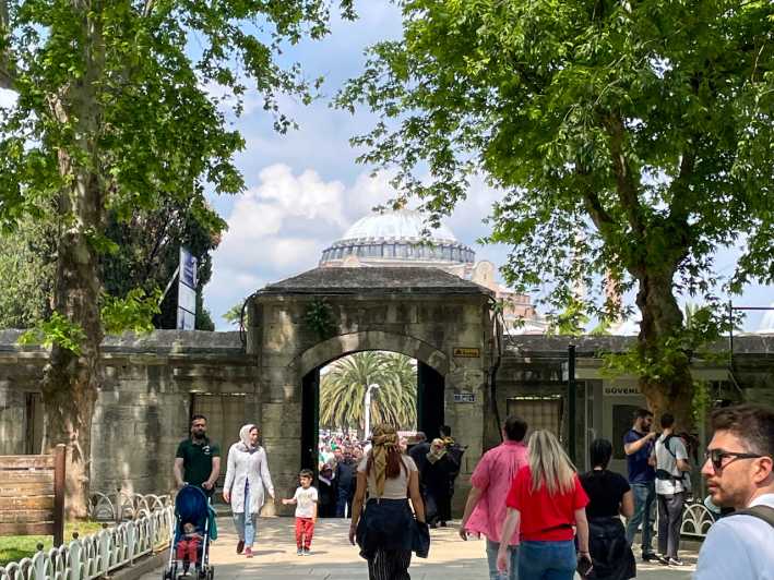 Istanbul: Basilica, Hagia Sophia, Blue Mosque Tour & Cruise - Blue Mosque: graceful space, practical rules
