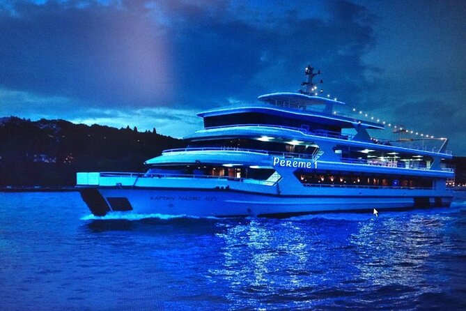 Istanbul Bosphorus Cruise Dinner, Drinks & Show with Pickup - Dolmabahçe Palace and Beylerbeyi Palace by water