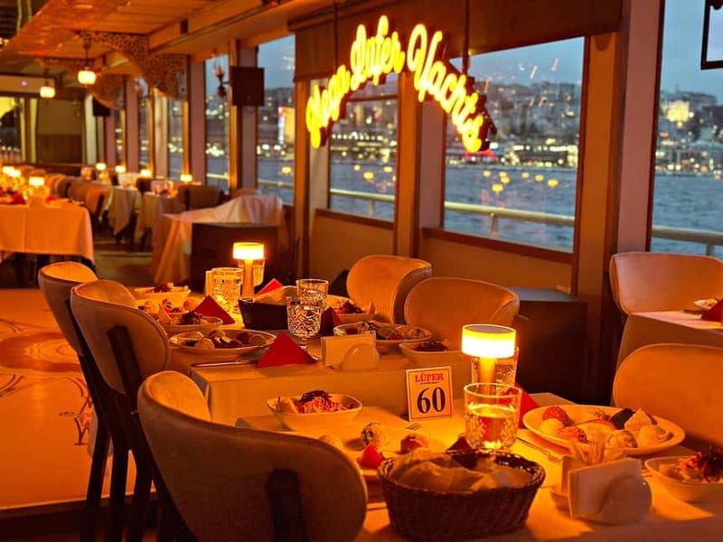 Istanbul: Bosphorus Dinner Cruise & Show with Private Table - Anatolian Fortress, Beylerbeyi Palace, and Maiden’s Tower