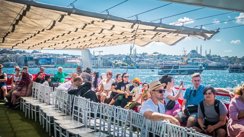 Istanbul: Bosphorus Sightseeing Cruise Tour with Audio Guide - Ortaköy Mosque and the first bridge