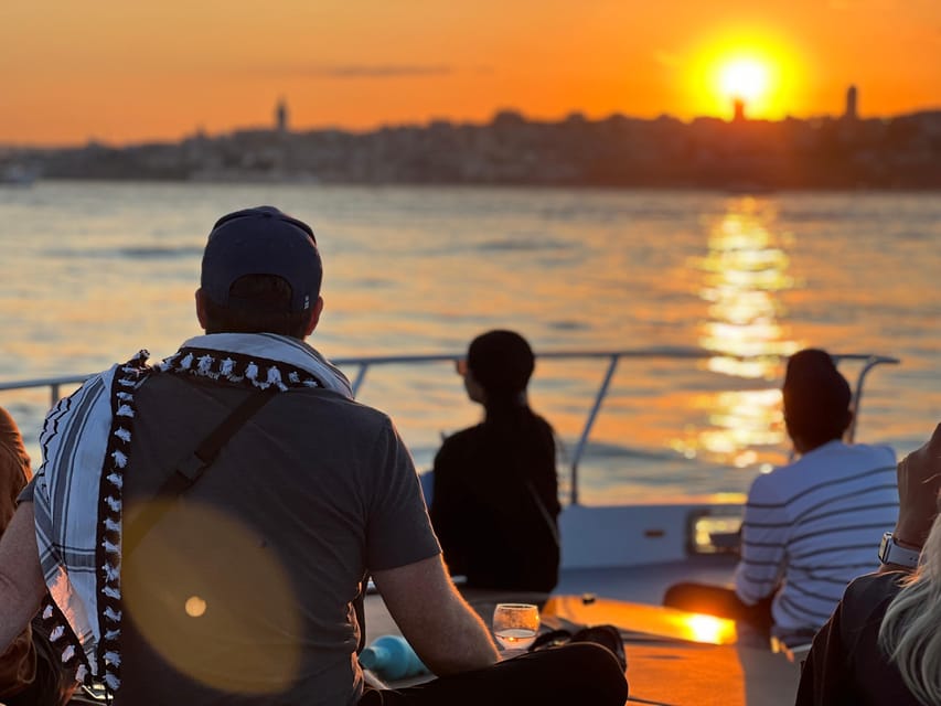 Istanbul: Bosphorus Sunset Cruise on a Luxury Yacht - Ciragan Palace, Ortakoy, and the first bridge