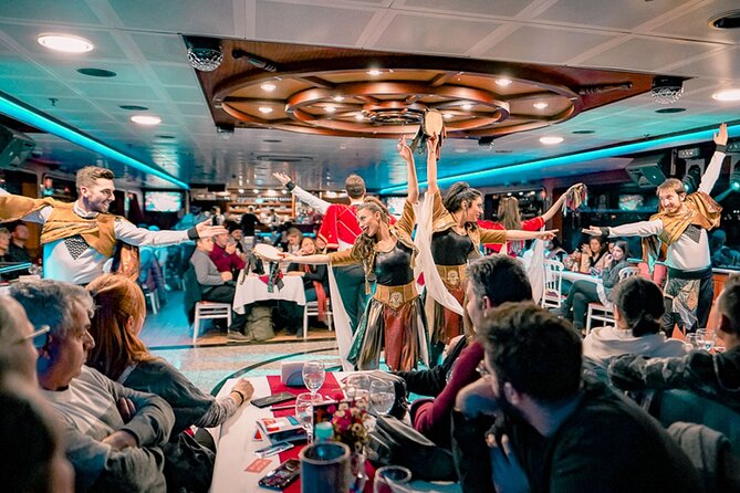 ISTANBUL: Dinner Cruise On The Bosphorus with Turkish night show - Kız Kulesi and the return toward the city