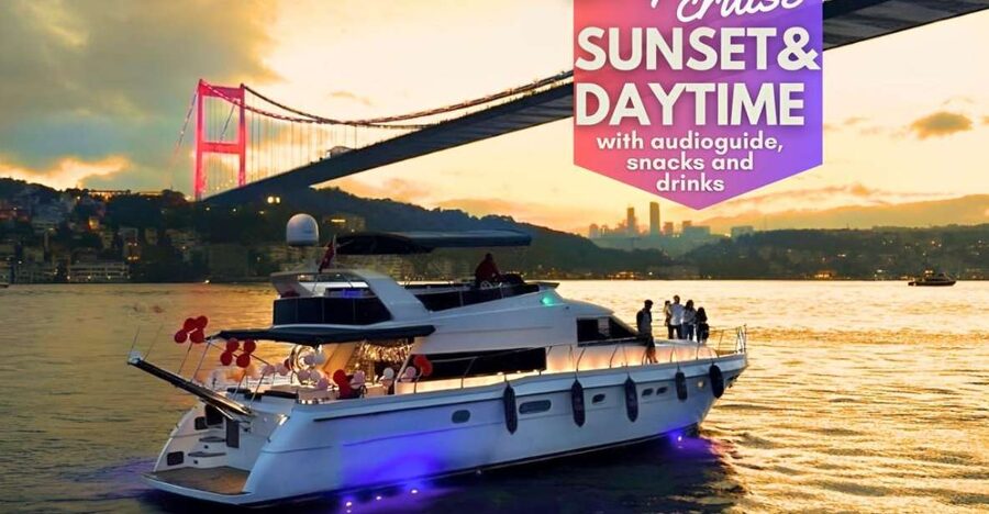 Istanbul: Sunset or Day Small-Group Yacht Cruise with Snacks - What is served on the yacht