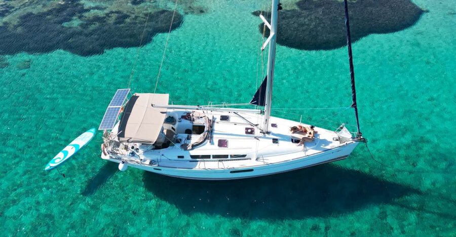 Kolimvari: Sailing Cruise with Meal & Water Activities - The Agioi Theodoroi stop and the Kri Kri goats