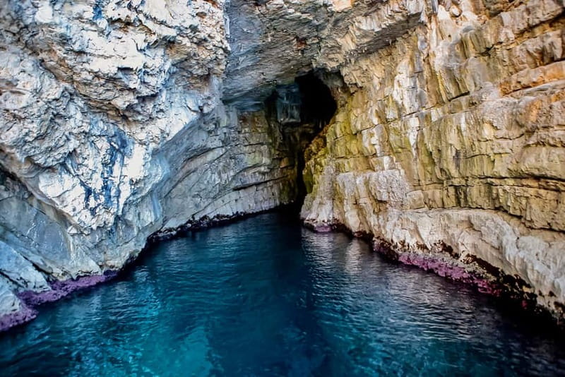 Kotor Bay: Full-Day Catamaran Cruise with Blue Cave Visit - Mamula, submarine tunnels, and the bay’s harder stories