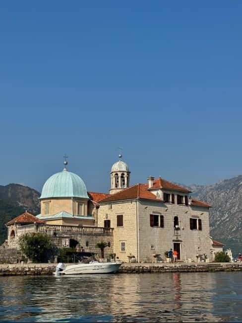 Kotor: Our Lady of the Rocks and Blue Cave Group Boat Tour - A fast boat introduction to Boka Bay
