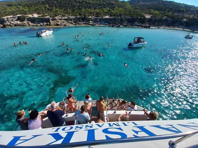 Latchi: Nafsika II Boat Cruise to the Blue Lagoon - What the $29 price really covers
