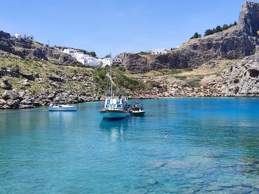 Lindos: Rhodes South-East Coast Cruise with Swim Stops - Key points to know before booking