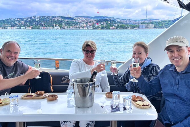 Luxury Bosphorus Yacht Tour – Asian Side Stop & Exploration - Bridges, neighborhoods, and waterfront life
