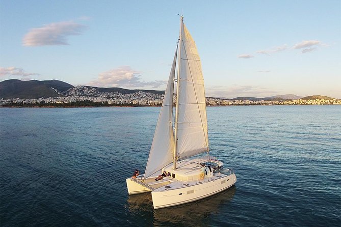 Luxury Catamaran Cruise from Athens with Traditional Greek Meal and BBQ - A Greek BBQ Served at Sea