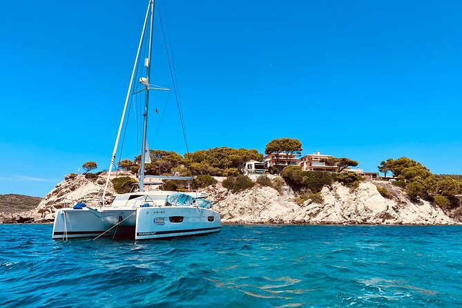 Luxury Catamaran sailing with welcome Drinks Tapas Max10-12Person - Leaving La Lonja Marina and finding your sea legs