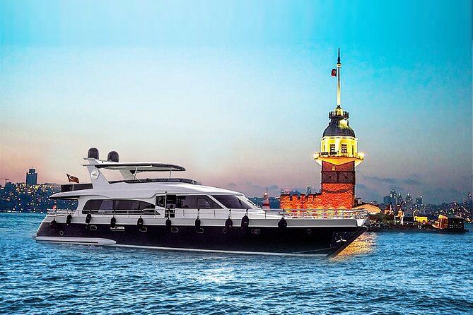 Luxury Sunset Yacht Cruise on the Bosphorus – Refresh & Relax - Sailing past Dolmabahçe Mosque and Palace