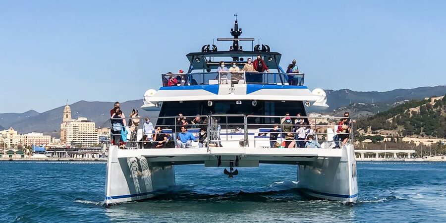 Málaga: Scenic Catamaran Cruise - The best views are from the water, not from a commentary