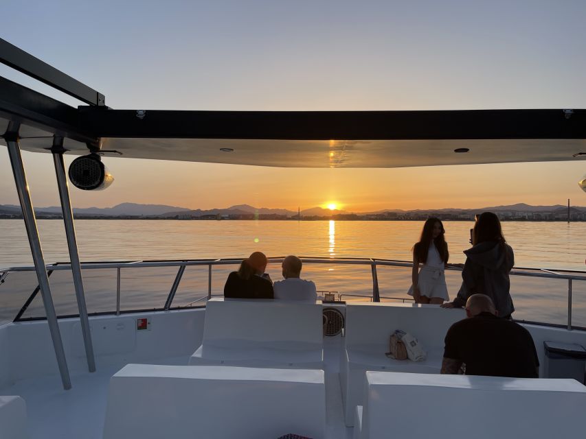 Málaga: Sunset Catamaran Trip - Leaving Málaga’s port for the open sea