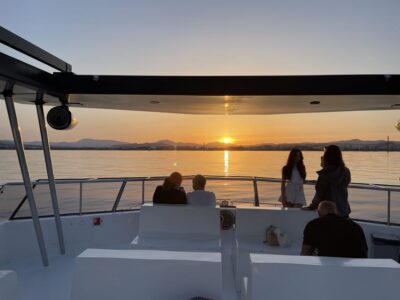 Málaga: Sunset Catamaran Trip
