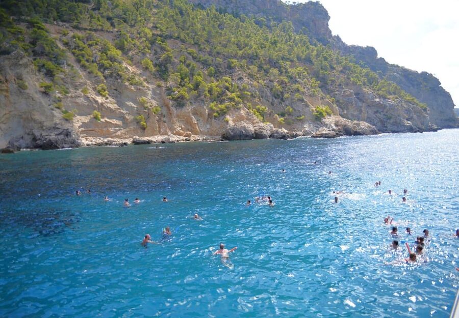 Mallorca: 2-Hour Coastline & Malgrat Islands Catamaran Tour - Seating, sun, music, and the onboard bar