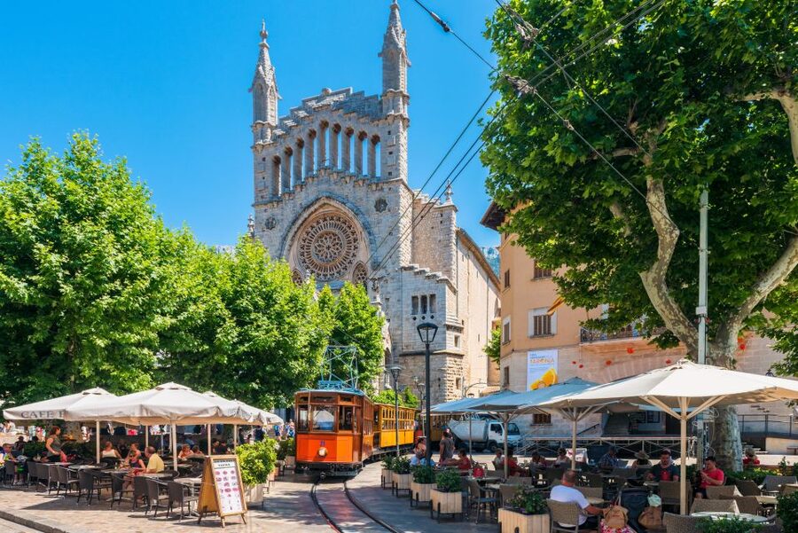 Mallorca: Island Tour with Boat, Tram & Train from the South - Lluc and the high Tramuntana roads