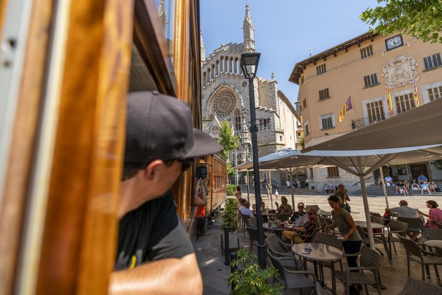 Mallorca: Island Tour with Boat, Tram & Train from the South - Port de Sóller, tram, and old electric train