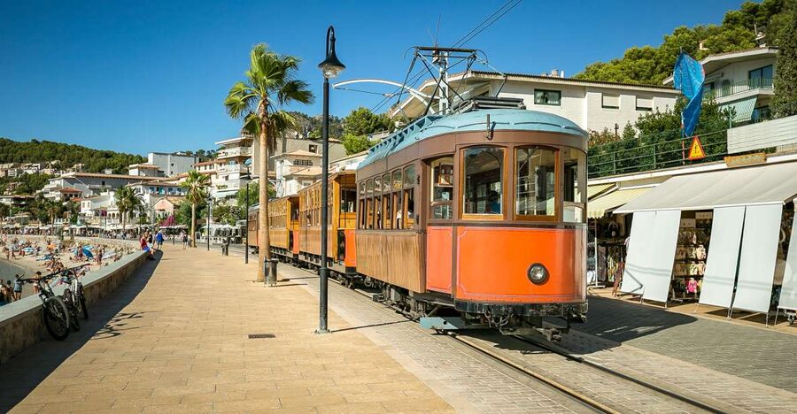 Mallorca: Island Trip by Train, Tramway, and Boat - The 1912 train ride to Sóller