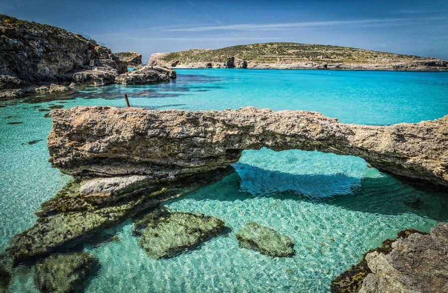 Malta: Comino, Gozo, Blue & Crystal Lagoon, and Caves Cruise - The Blue Lagoon: one hour and plenty of choices