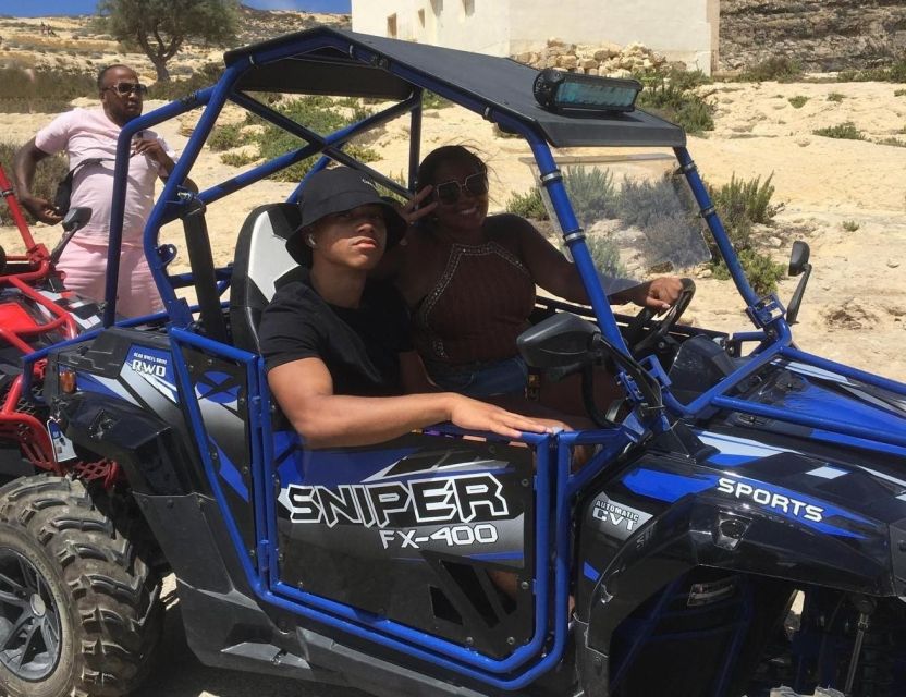 Malta: Full-Day Gozo Buggy Tour with Lunch & Boat Ride - Swimming in clear Mediterranean water