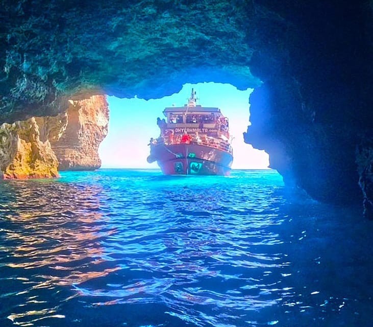 Malta: Gozo Comino and Blue Lagoon Boat Tour with Swim Stop - From Mellieħa Bay to Comino’s caves