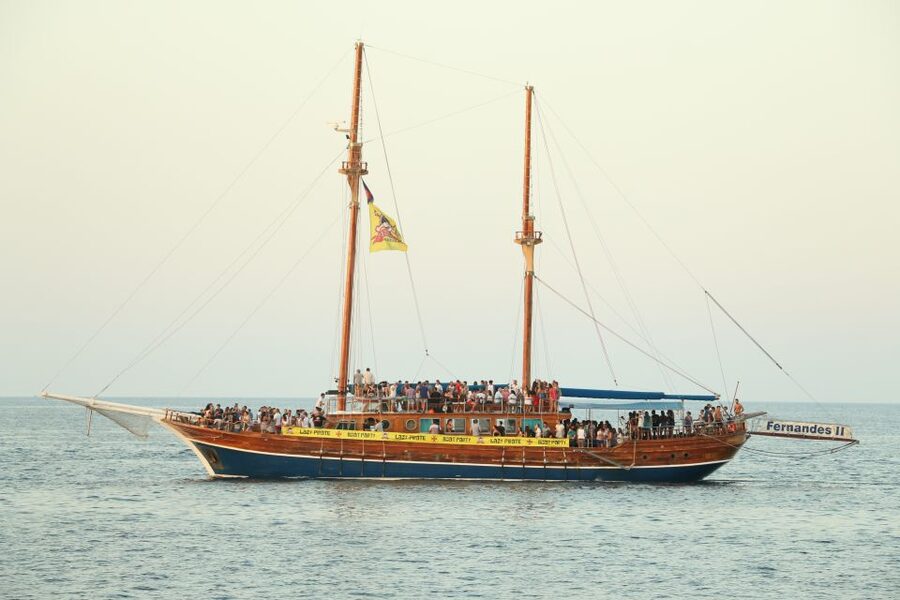Malta: Lazy Pirate Boat Party with Drinks & Food - Sliema Ferries is the starting point