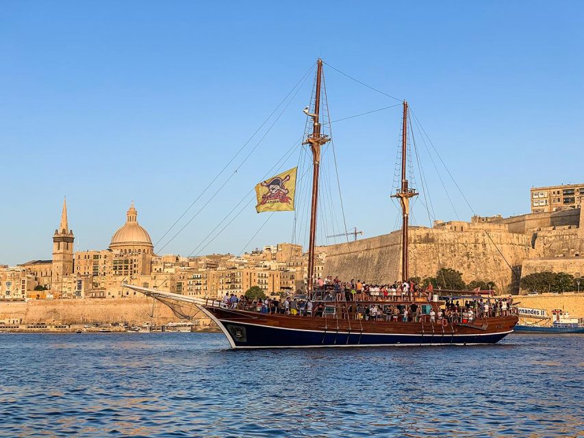 Malta: Lazy Pirate Boat Party with Drinks & Food - Practical details that can save you trouble