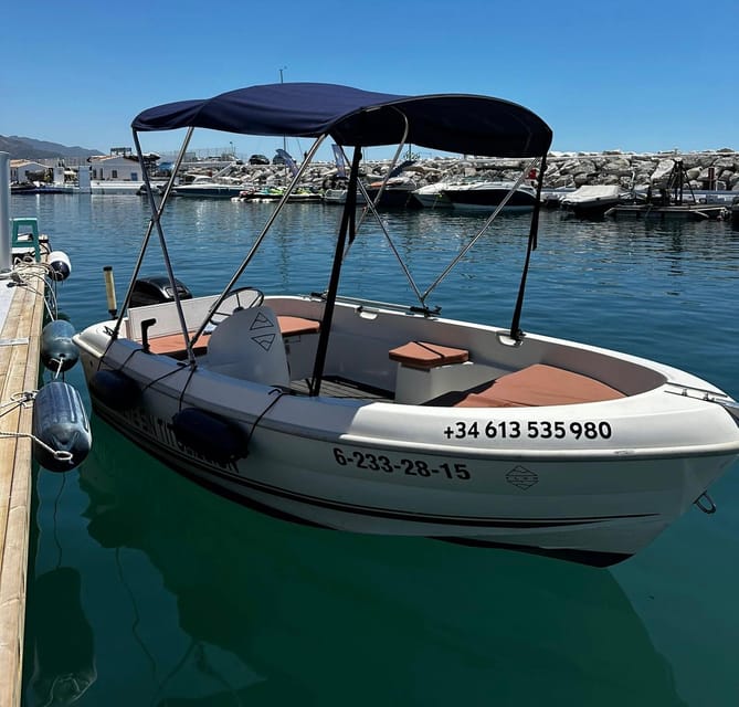 Marbella: Puerto Banús Boat Rental with No License Needed - One hour or five: choosing the right length
