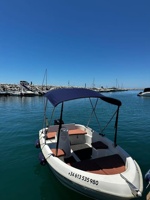 Marbella: Puerto Banús Boat Rental with No License Needed - Dolphin sightings and the open sea