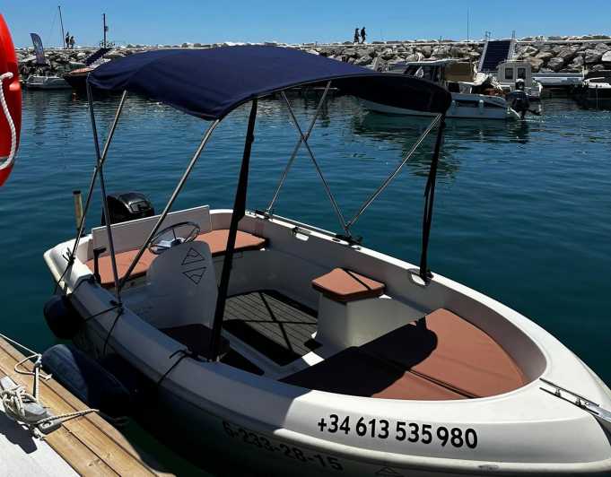 Marbella: Puerto Banús Boat Rental with No License Needed - What happens before you leave the marina