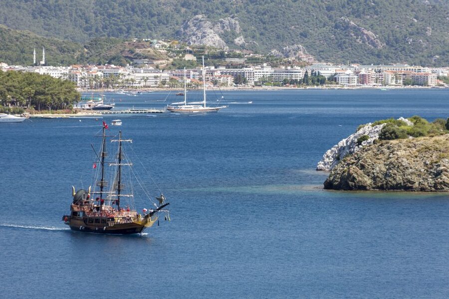 Marmaris All-Inclusive Boat Trip with Free Sunbed & Lunch - The assigned sunbed and drink service