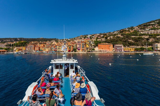 Mediterranean Coastal Sightseeing Cruise from Nice - Leaving the Port of Nice and crossing the Baie des Anges