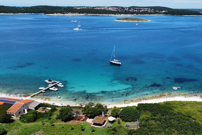 Medulin -Kamenjak 5h boat trip with lunch & drinks on Sandra Boat - Price, value, and what you still pay for