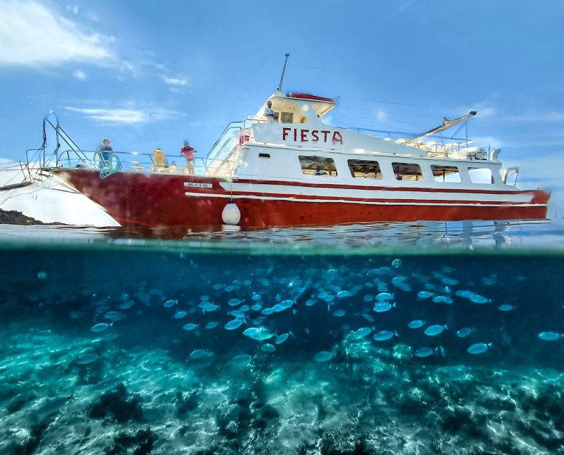 Menorca: Full-Day Boat Tour with Paella Lunch - Cala en Turqueta gives you the longest swim