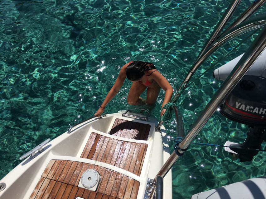 Milos: Half-Day Morning Catamaran Cruise to Kleftiko - Two hours to swim, snorkel, and slow down