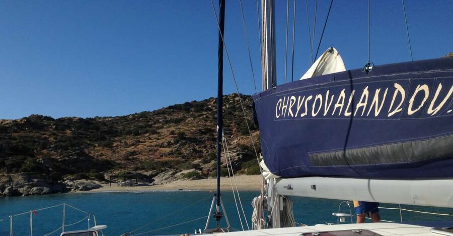 Milos: Half-Day Morning Catamaran Cruise to Kleftiko - Sailing past Milos’s colorful sirmata villages