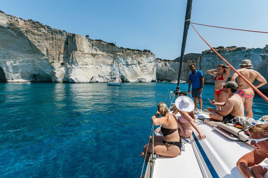 Milos: Kleftiko Cruise with Meal, Drinks and Photos at Sykia - Practical tips for a comfortable day