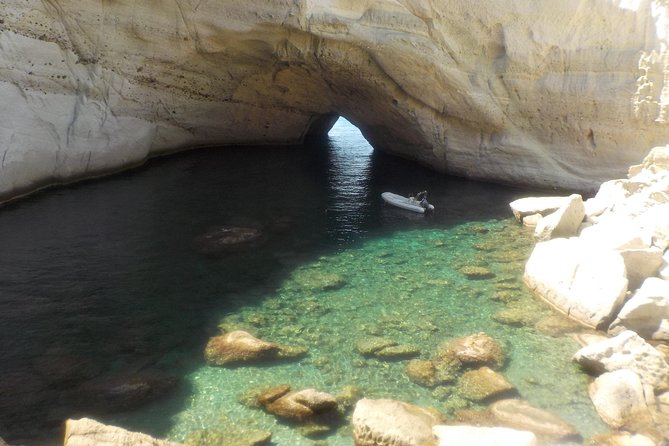 Milos Small-Group Full-Day Cruise with Snorkelling and Lunch - Starting in Adamas with Milos beneath the surface